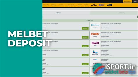 how to deposit on melbet - Melbet Deposit Methods, Time and Limits 2024